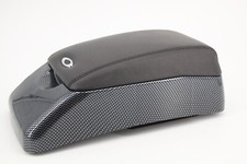 Mittelarmlehne Armlehne Universal, Mittelkonsole Kunstleder, Carbon