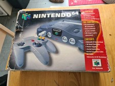N64 konsole originalverpackt - n64,