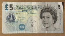 5 Pfund, Five Pounds (Bank of