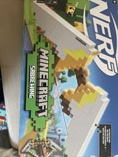 Hasbro Nerf Minecraft Sabrewing motorisierter Bogen I mit 8 Nerf Darts I Neuware