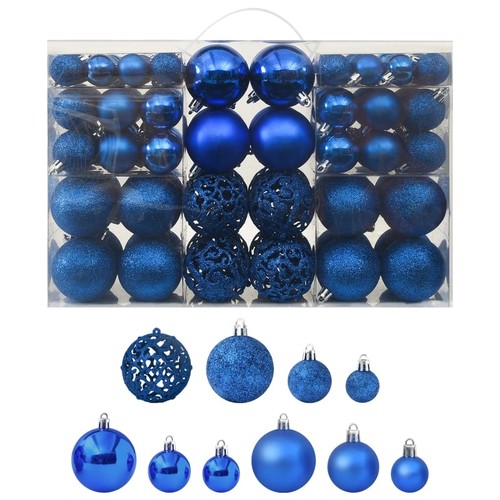 100 tlg weihnachtskugel - 100-tlg., set