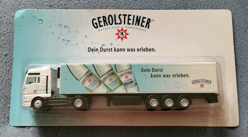 Gerolsteiner miniatur truck - gerolsteiner,