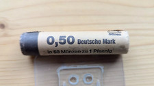 1 PFENNIG F ORIGINALROLLE MIT 50 STÜCK - BLINDROLLE - bereits im Umlauf gewesen
