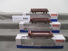 Piko H0 58344 Güterwagen Set 3-tlg. Zweiseitenkipper Fakks 127der DB AG in OVP