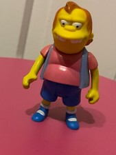 The Simpsons Playmates WOS 1990 Nelson Muntz ca 9cm Cult Sammelfigur Neuwertig