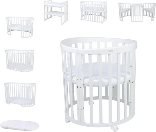Waldin babybett owal - waldin,