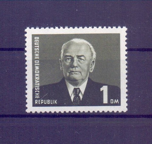 Ddr wilhelm pieck 1957 minr - ddr,