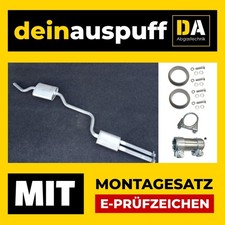 Mittelschalldämpfer für