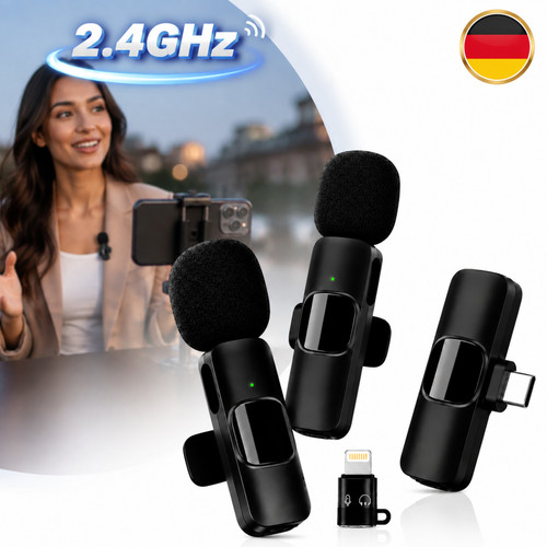 Kabelloses mikrofon - kabelloses,