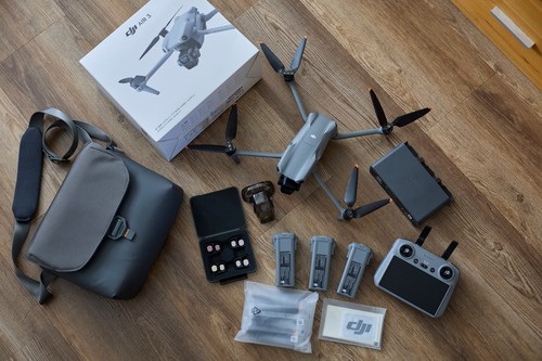 Dji air fly - 3, more