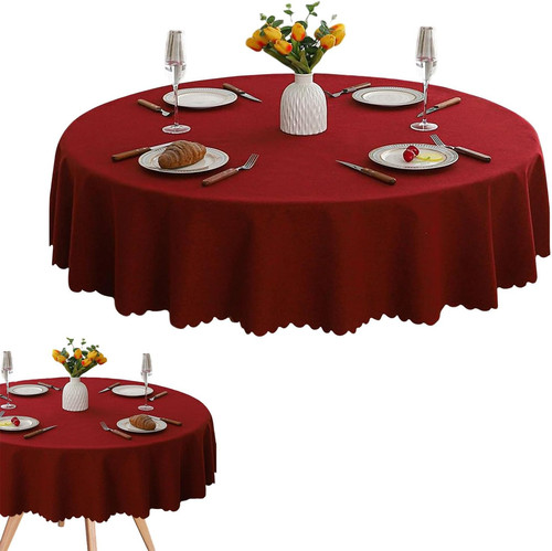 Tischdecke rund 120 - tischdecke,