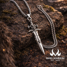 Wikinger Schwert Halskette –