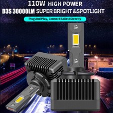 30000LM/set 110W Ultra Hell HID Xenon Brenner Scheinwerfer 6500K New DE