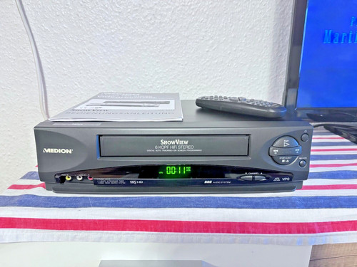 Vhs vcr medion md9023 mit - medion,