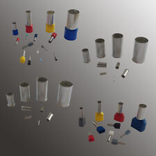 Aderendhülsen von 0,14 - 120 mm² isoliert unisoliert Twin einzeln oder Sortiment