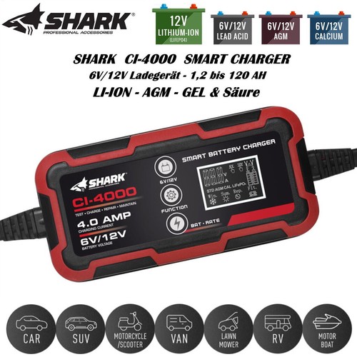 Shark 4000 12v 4a - shark,