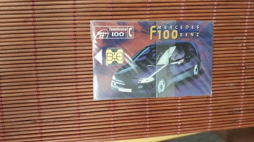 Mercedes phonecard spain new - spain,
