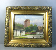 altes Gemälde Landschaft