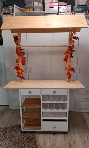 Candybar aus holz - holz, mit