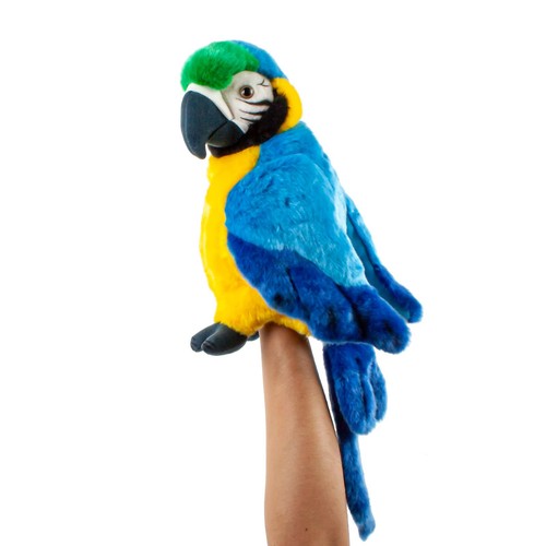 Handpuppe papagei cm - handpuppe,
