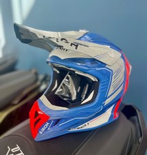 AV22E82 Motorradhelm Cross Enduro Airoh Aviator Ace 2 Engine Cerulean Größe L