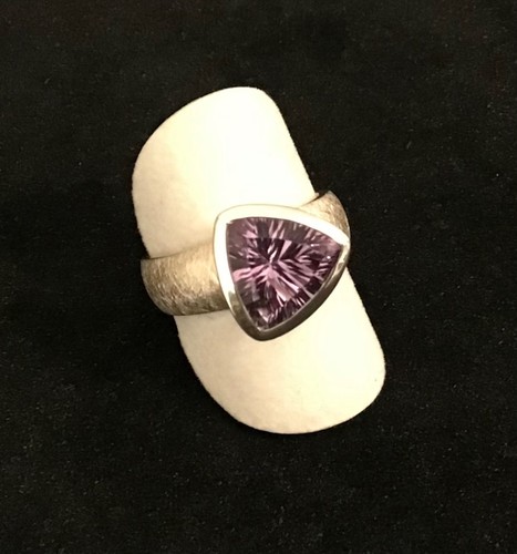 Ring amethyst silber - amethyst,