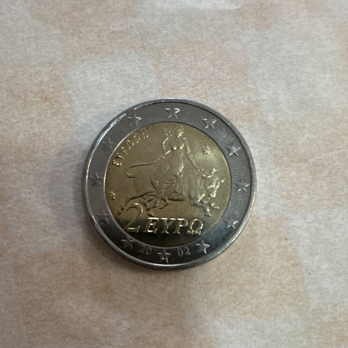 Griechenland euro münze - griechenland, 2-euro-münze