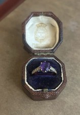 18 kt Gold Amethyst Ring -