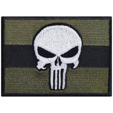Punisher Aufnäher: Militär