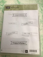 Neu 6er Set Stampin Up Itty