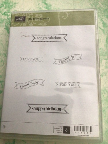 Neu 6er set stampin - stampin, up
