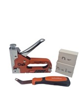 ValueMax 3-in-1 Handtacker Set mit 3000 Klammern TÜV GS geprüft-ä Profi Tacker 