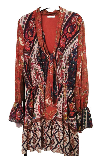 Code italia kleid m boho - m,