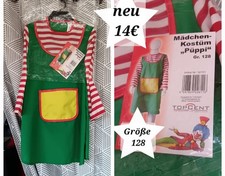 Pippi Langstrumpf Kostüm Größe 128