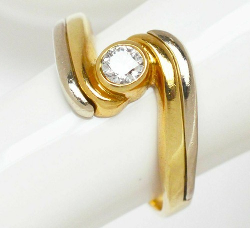 Damenring karat 585 gold - damenring, 14