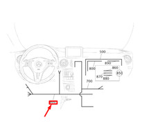 OEM MERCEDES CLA C117 IGNITION