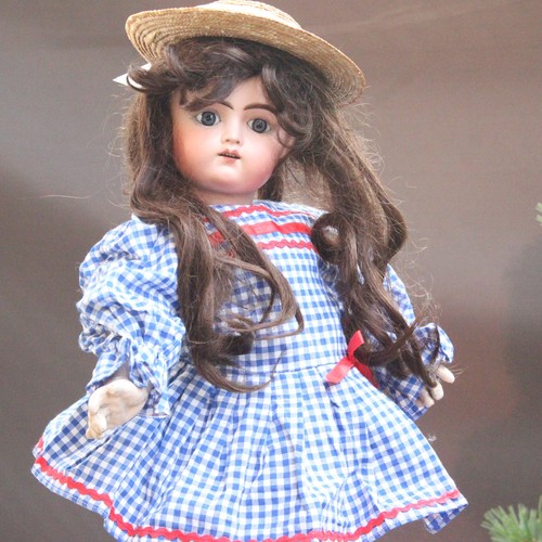 Puppenkleid mit strohhut - , &