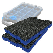 Shadow Foam Hart Stack System Half Tool Organizer Schaumstoffeinlagen Schneiden und Schälen Schaumstoff