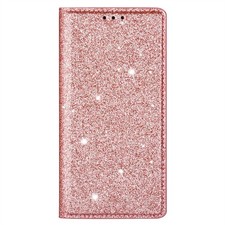 Glitzer Hülle Klapp Tasche