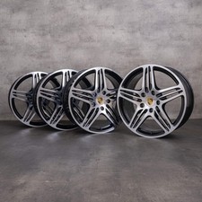 Porsche 911 Felgen 19 Zoll 997 Turbo & S 99736215605 99736216202 schwarz