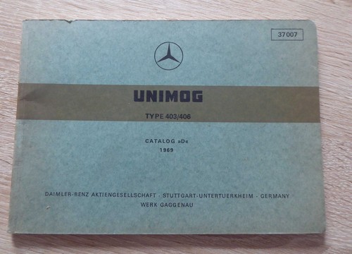 Mercedes unimog typ 403 406 - mercedes,