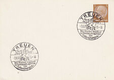 DR Privatpostkarte PP 122 A - SoSt. Treuen Vogtland Turnfest 1937