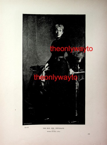 Hon mrs newdigate - hon,