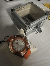 Wie Neu: Kyboe giant 48 - Orange in OVP - XXL Uhr
