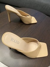 Raid Tolle High Heels  Mules Pantolette Sabot 39 Neu