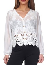 Hailys Damen Bluse Langarm