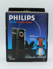 Philips D1720 Pocket Radio Schwarz Taschenradio OVP Batterie Neu
