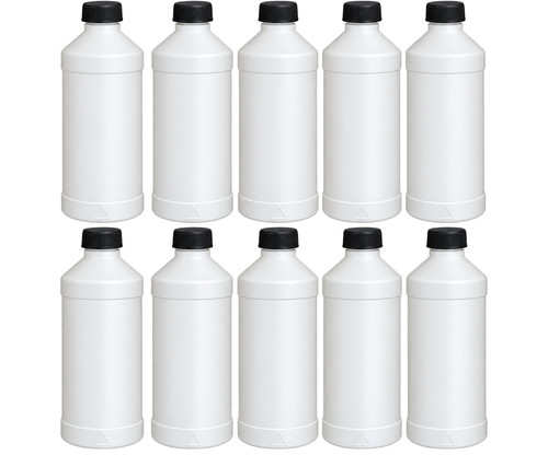 Kunststoffflasche 10x mit - 10x, 1l