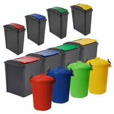 Kunststoff 25L 50L Recyclingbehälter Mülleimer Mülleimer Haus Garten