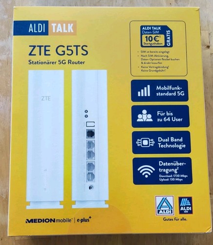 Zte g5ts wlan router - zte, 5g